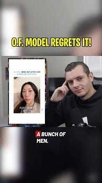 OF MODEL REGRETS IT! #shorts