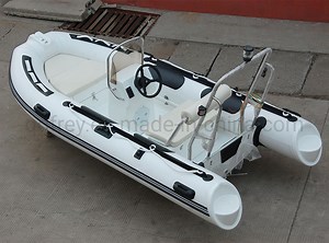 [Hot Item] PVC Inflatable Rigid Rescue Boat Fibreglass Boat Aluminium Hull Fishing Boat