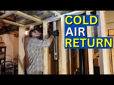 Adding a Cold Air Return in a Basement