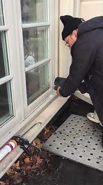 How to clear condensation inside a window glass sealed unit by drilling exterior vent hole