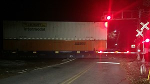 Train was stuck at Decatur intersection due to sinkhole: Police