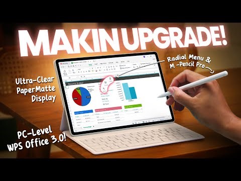 Juara Tablet Produktivitas Level PC dengan Stylus Baru, M-Pencil Pro | HUAWEI MatePad 12 X (2026)