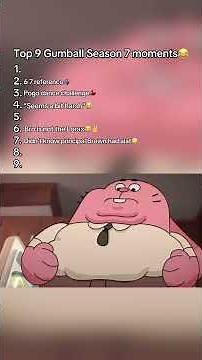 Top 9 Gumball Season 7 Moments (New The Amazing World of Gumball Season on Hulu/Disney+) #gumball
