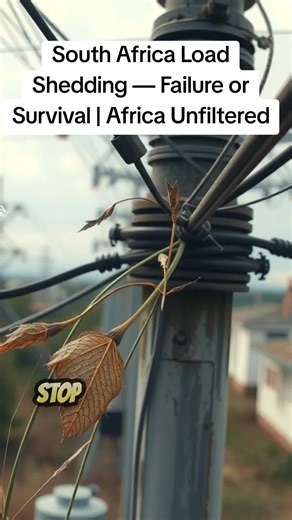 South Africa Load Shedding — Failure or Survival? | Africa Unfiltered South Africa blackout, load shedding crisis, Eskom corruption, power cuts South Africa, African energy future, renewable solutions Africa #AfricaUnfiltered #LoadShedding #SouthAfricaCrisis #PowerDebate #AfricaEnergy Load shedding cripples lives and trust—this script forces people to decide if it’s failure, survival, or a chance for a new energy future.
