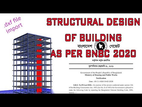 Earthquake Load Assign in ETABS as Per BNBC 2020 || Earthquake Load Assign in 10 storied Building ||