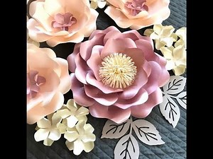 Wild Rose Paper Flower FREE DIY Tutorial