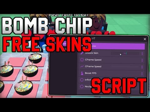 [💣NEW] Bomb Chip Script Auto Win & Free Skins (Roblox 2026)