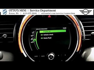 Your MINI's Control Display Service Check