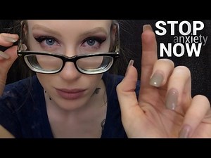 ASMR ⚠️STOP⚠️ AN ANXIETY/PANIC ATTACK 👉🏻NOW👈🏻
