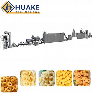 [Hot Item] Puffed Corn Snacks Machine Puff Food Extruder Rice Production Line