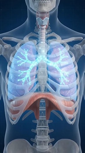 What Happens Inside Your Body When You Breathe? 🫁 | Internal Breathing Visuals