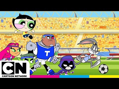 Cartoon Network ALL‑STAR Football! ⚽️ Teen Titans, Bugs Bunny, Gumball & More! | World Cup Special