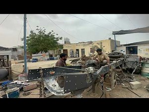 ||Volvo Truck Frame Repair After Major Accident | Full Workshop Process ||Truck Chassis repairing ||