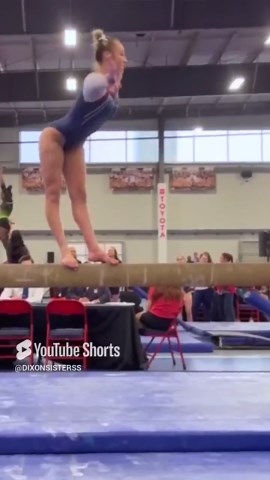 Kaileia’s Beam Routine Will Blow Your Mind