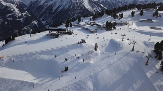 Mayrhofen: Drone views of Austria's untouched alpine town