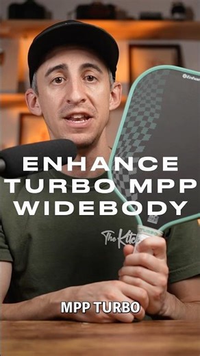 Enhance Pickleball has released a widebody version of the brand's budget friendly MPP Turbo model 🔥