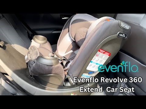 evenflo Revolve 360 Extended car seat Installation