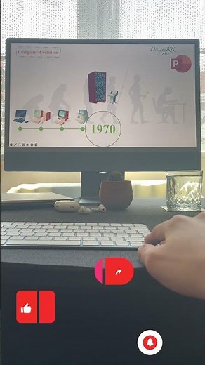 Computer Evolution in PowerPoint 🔥🦍