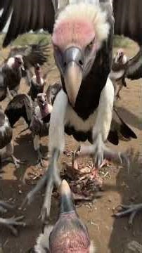 " Have you ever seen a vulture eating a carrion " | Animal POV Cam
