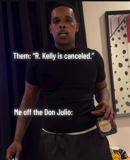 Everybody swear they canceled R. Kelly… Until that one song comes on! 😂 Which R. Kelly song does this for you? #TikTokComedy #funnyreels #rkelly #TikTokHumor #donjulio