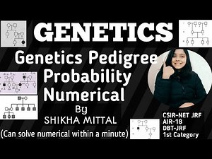 Genetics Probability Numerical - CSIR-NET JRF LIFESCIENCE