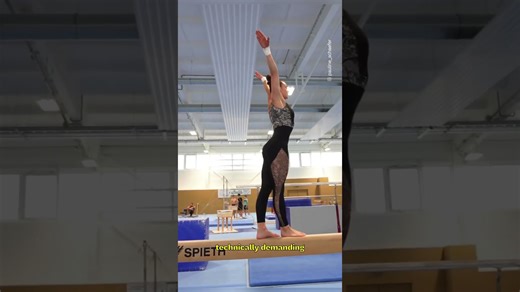 Witness a gorgeous leap, a moment unlikely to be seen again