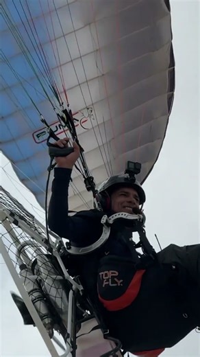 Fly High! Epic Powered Paragliding Adventure Awaits You! #shorts