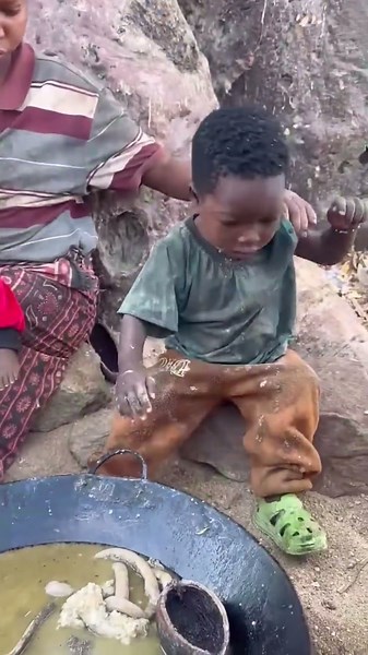 The Harsh Reality of Life: Finding Strength in Struggle #africa #vilagelife #food #animallife #video