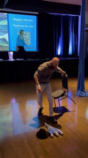 2.8K views · 22 reactions | Pure Country is proud to support “Cirque D’Hiver” a spectacular evening full of LOCAL talent, and in support of the Art Gallery of Sudbury!    The one & only Chris Thériault is getting warmed up!  | Sudbury's Pure Country | Facebook