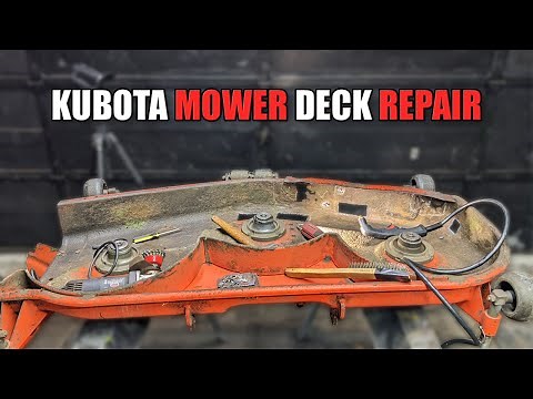 Kubota Mower Deck Repair - Part 1