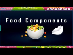 Food Components, Class 7 Biology SSC | Digital Teacher