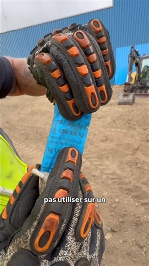 Never reuse these slings ❌ #constructionsite #construction #slings