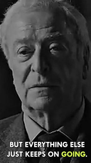 Life goes on ✨ Make. Tomorrow. Better. Speaker: Sir Michael Caine #quotes #motivation #motivational