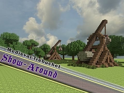 Minecraft, Medieval Catapult/Trebuchet, By Jeracraft