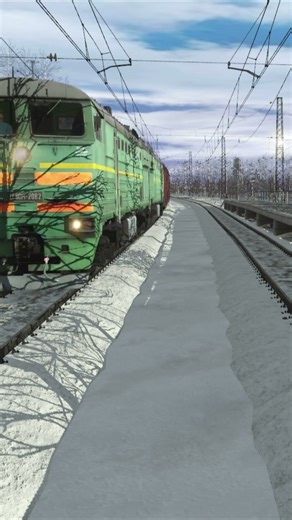 TRS22 Winter #railway #trainz22