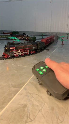 RC train is very Steam Engine" full strong and powerful! l remote control train #ytshorts #rccars