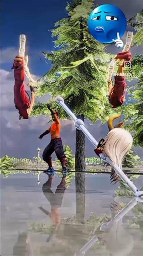 Free Fire | 3D Animation Fighting Video | Editing By Capcut | In Mobile || #freefireclips ##gaming