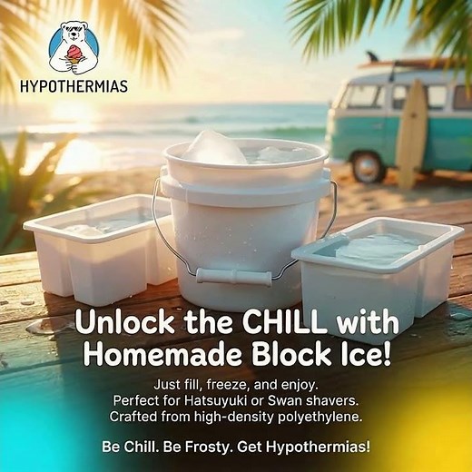 🧊 Stop hunting for block ice… make your own.