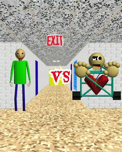 BALDI X RULER 🆚 BALDI BASICS 1 CHARACTERS|#baldisbasics #battleedit ☠️😎