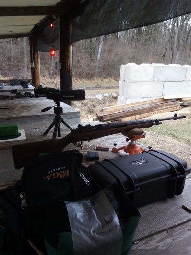 Range Report 12-31-2025:  M1A at the Range