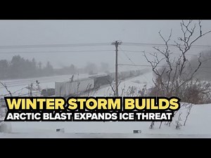 Upstate NY buried, I-90 pileup as winter storm threat grows nationwide