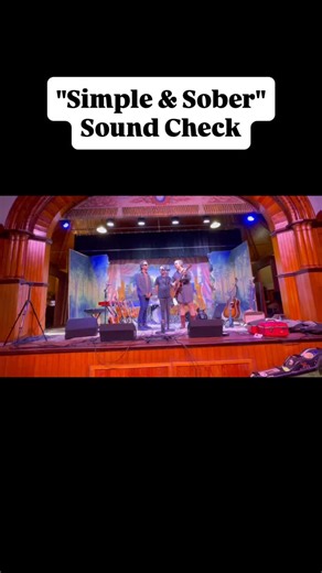 Simple &Sober soundcheck @edwardsoperahouse #soundcheck #operahouse #sober | The Mammals