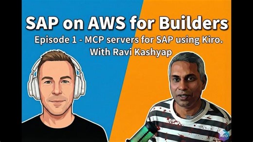 SAP on AWS for Builders - Episode 1 - Ravi Kashyap | Ravi Kashyap
