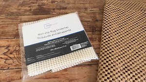 The brilliant new way people are using rug underlay on their shelving!