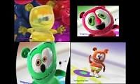 Mix of 4 videos from youtube : Mashup 4 Gummy Bears