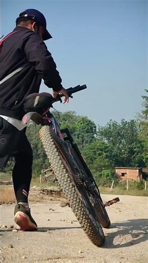 Day 25/180 – Too Cold to Run, But Not to Grind ❄️🔥| 10KM Ride” #sweatandstride #ytshorts #viral #yt