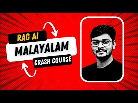 RAG Malayalam Crash course | AI Malayalm | Chatbot | Python