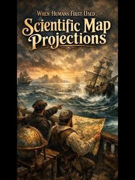 When Humans First Used Scientific Map Projections #Maps