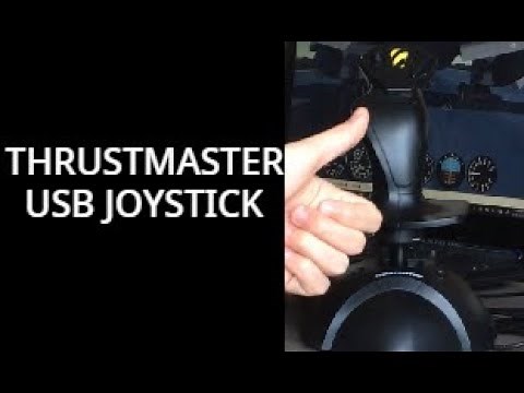 NEW THRUSTMASTER USB JOYSTICK | Review & Tryout