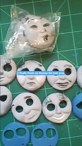 my 3d print thomas the train prop ttte faces is finish yay